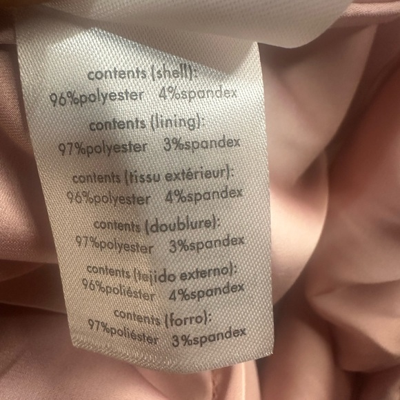 NWT SIZE 4 Rachel Parcell Pink Velvet Long Sleeve Dress - Picture 10 of 10